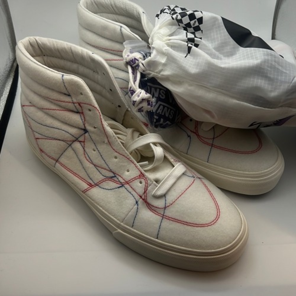 Vans Vault x Taka Hayashi Diy Self Design Sk8-Hi high top Lx New Men 11.5